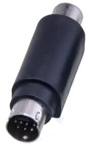 Adapter gniazdo RCA na wtyk mini DIN 7pin radeon