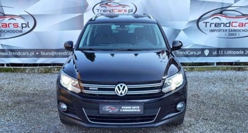 Volkswagen Tiguan I SUV Facelifting 2.0 TDI CR DPF BlueMotion 140KM 2014 Volkswagen Tiguan 2.0 TDI 140 KM Navi Kamera bezwypadkowy oplacony Gwaranc, zdjęcie 1
