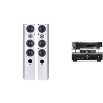DENON PMA-900HNE + DCD-900NE + WILSON RAPTOR 9 białe