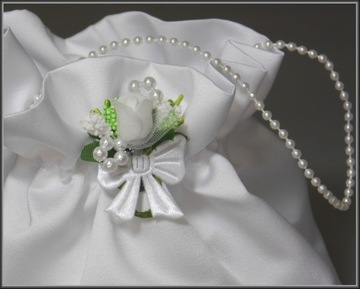 Мешочек для причастия. Набор для причастия: сумочка-кисет и перчатки.