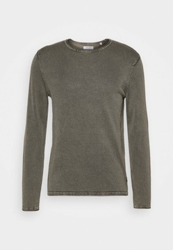 JACK&JONES SWETER MĘSKI OLIWKOWY XL 2FAC