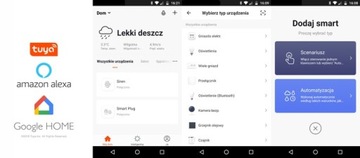 2x головка термостата + шлюз ZigBee LAN TUYA SET2