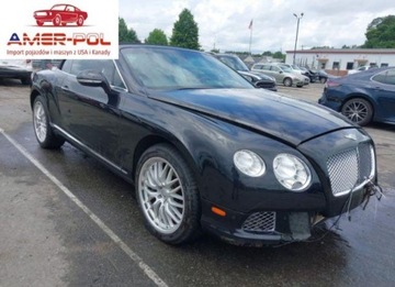 Bentley 2012 Bentley Continental GT C 2012 6.0l 6.0 Benzyna 567KM