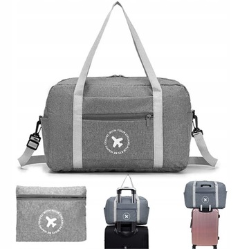 СУМКА ДЛЯ САМОЛЕТА RYANAIR 40x20x25см СЕРАЯ