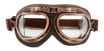 Gogle Aviator retro gogle motocyklowe