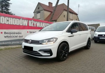 Volkswagen Touran III 2.0 TDI 150KM 2016 Volkswagen Touran VOLKSWAGEN TOURA WERSJA R-LI...