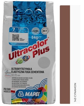 MAPEI FUGA Ultracolor Plus 143 CYNAMON 5 kg elastyczna