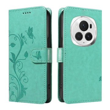 Odwróć Etui Dla Honor Magic 6 Pro 5G Wysokiej Jakości Skóra Z Paskiem Na I