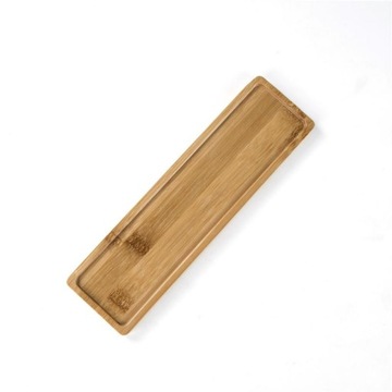 Wooden Soap Dispenser Tray Vanity Countertop