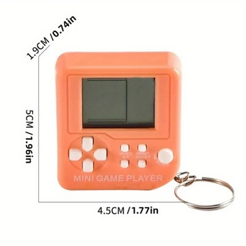 ИГРОВОЙ БРЕЛОК МИНИ-ТЕТРИС ДЛЯ ЛЮБИТЕЛЯ РЕТРО-ИГР