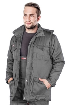 KURTKA ZIMOWA MĘSKA ROBOCZA DOPINANY KAPTUR r.2XL