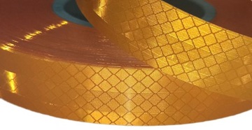 ЖЕЛТАЯ СВЕТООТРАЖАЮЩАЯ ЛЕНТА ДЛЯ ВЕЛОСИПЕДНОЙ КОЛЯСКИ