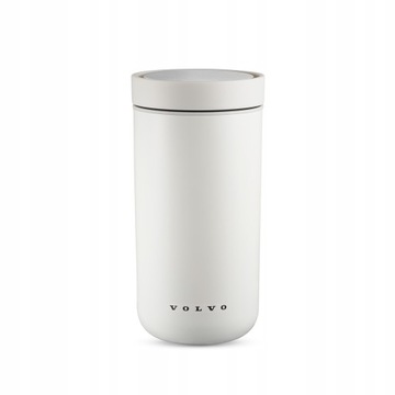 Biały kubek termiczny 200ml 360° Volvo OE
