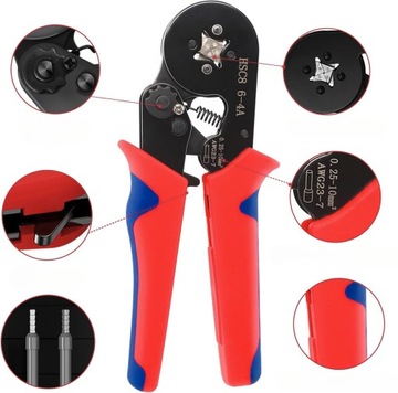 ПРЕСС-ОБЖИМНАЯ МАШИНА ДЛЯ КАБЕЛЬНЫХ СОЕДИНИТЕЛЕЙ + ВТУЛКИ 1200 ШТ.