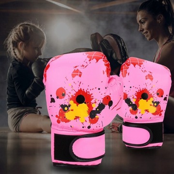 ДЕТСКИЕ БОКСЕРСКИЕ ПЕРЧАТКИ РОЗОВЫЕ