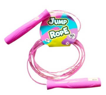 Скакалка Jump Rope 265 см Рожева