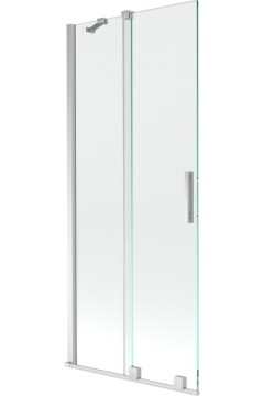 MEXEN VELAR PARAWAN NAWANNOWY 2 - SKRZYDŁOWY 80 CM CHROM