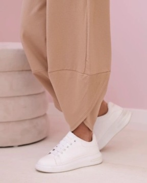 Хлопковая толстовка плюс брюки oversize комплект итальянской моды