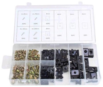 КОРПУСНЫЕ ВИНТЫ И ШАЙБЫ 170 ШТ.