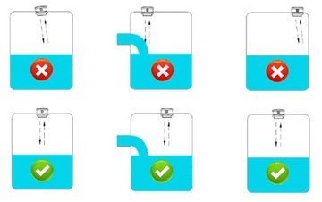 Датчик уровня воды, наполнения септика, ЖК-дисплей