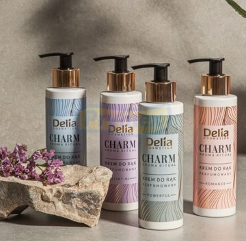 Крем для рук Delia с помпой Парфюмированный Flirtini 200 мл