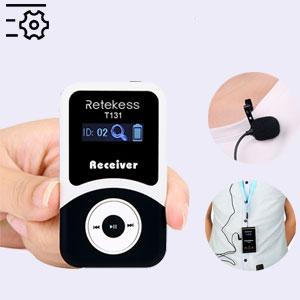 Беспроводная система экскурсовода Retekess T130-T131, система аудиогида