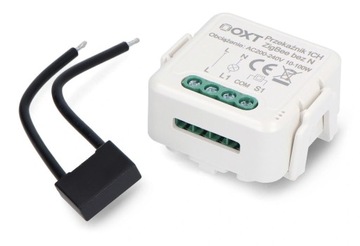 Tuya - jednokanałowy mini przekaźnik bez N - ZigBee - aplikacja Android/iOS