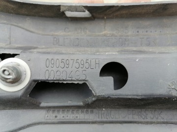 090597595 LIŠTA SVĚTLA ZADNÍ OPEL ZAFIRA BLACK L