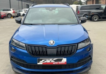 Skoda Karoq Crossover 2.0 TDI SCR 115KM 2021 Skoda Karoq Sport-line Panorama Kamera DSG Klapa elektryczna 2.0 Diesel, zdjęcie 6