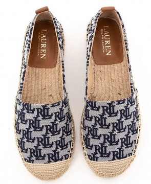 RALPH LAUREN CAMERYN buty espadryle 40,5 / 40