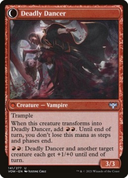 MtG: Соблазнительный поклонник // Смертельный танцор (VOW)
