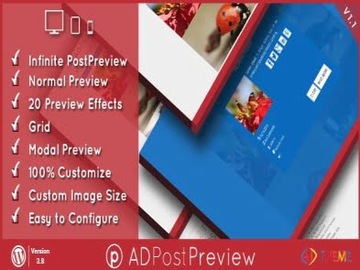 Wtyczka Addon Ad Post Preview Wordpress Plugin