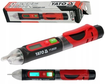 ИНДУКЦИОННЫЙ ТЕСТЕР YATO ТЕСТЕР НАПРЯЖЕНИЯ 12-1000 В ЖК-ДИСПЛЕЙ YT-28320