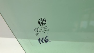 FIAT IDEA SKLO (OKNO) DVEŘE PRAVÝ PŘEDNÍ AS2