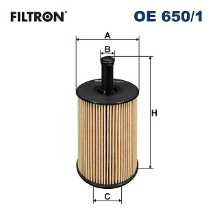 FILTR OLEJE FILTRON OE 650/1 AUDI VW