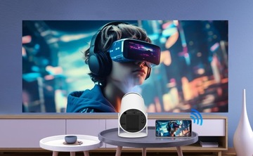 МИНИ-ПРОЕКТОР HY300 4K ANDROID 11 H713 WIFI6 BT5.0 ПРОЕКТОР ДЛЯ ДОМАШНЕГО ТЕАТРА