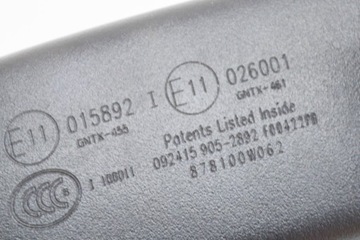 TOYOTA LAND CRUISER J150 ZRCÁTKO ZPÁTEČNÁ VNITŘNÍ 87810-0W062 2.8D 130K