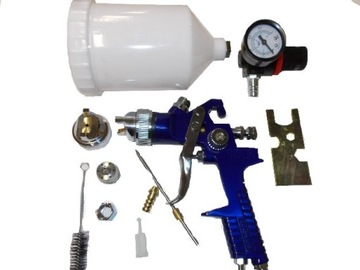 PISTOLET LAKIERNICZY DWIE DYSZE 1,4 1.7 HVLP 3W1