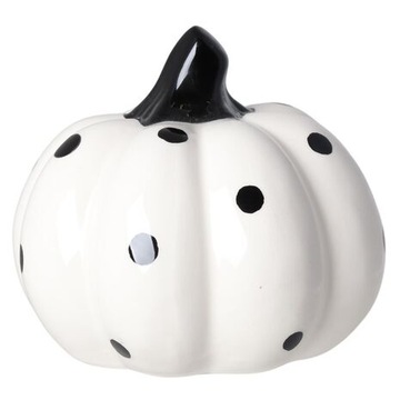 DYNIA FIGURKA CERAMICZNA KROPKI DEKORACJA JESIENNA