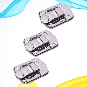 ЯЩИК ДЛЯ ИНСТРУМЕНТОВ ЖЕЛЕЗНАЯ ЗАЩЕЛКА КРЮК-ЗАМОК 3 ШТ.