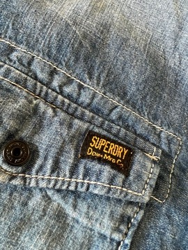 Koszula Superdry L / jeansowa / 2333n