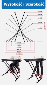 SSQ KS2 - двойная подставка для клавиатуры