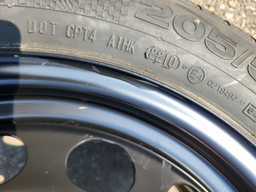 KOLO REZERVY PNEUMATIKA LETNÍ DISK 16' VW GOLF V SKODA OCTAVIA SEAT AUDI OE