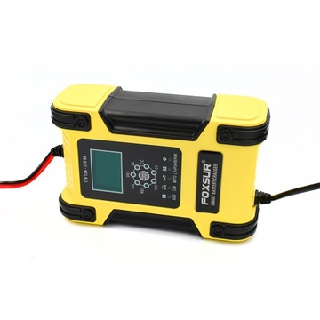 Выпрямитель десульфатации ЖК-дисплея %, А, В 12 В 12 А ИМПУЛЬСНЫЙ