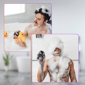 Silikonowa myjka do mycia twarzy ciała do masażu pielęgnacji z uchwytem