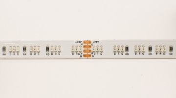 ЦВЕТНАЯ светодиодная лента RGB 336LED/м 533лм 14,4Вт 24В 5м