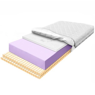 Materac piankowy 160x200 mega visco lateks pamięć kształtu oddychający 29cm