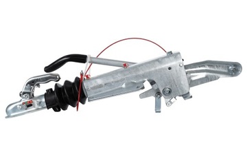 Обгонное устройство - инерционный тормоз для прицепа KNOTT 2000кг