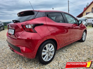 Nissan Micra V 1.0 IG-T 100KM 2019 Nissan Micra Tekna Kamera Cofania Nawigacja Bordowa Perla Led, zdjęcie 6