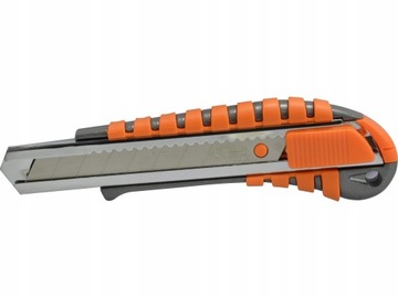 Nóż z ostrzem łamanym 18 mm, metalowy korpus NEO